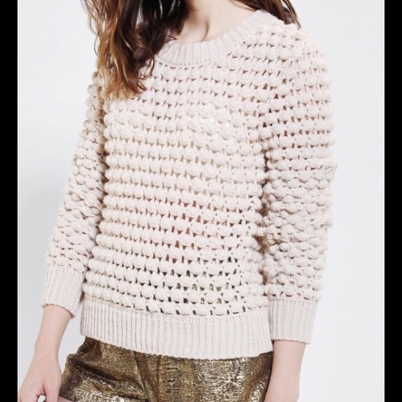 ❤️Net Open knit Sweater XS - Picture 1 of 3